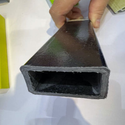 High Tensile Strength Rectangular Square Tube With Reinforced Ridges For Harsh Environments