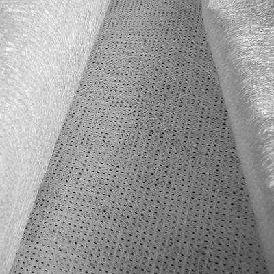 Fiberglass mat of binderless structure with excellent drape ability suited for pultrusion and closed mould applications