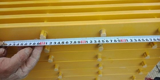 65mm Fiberglass Reinforced Plastic Panel Grating