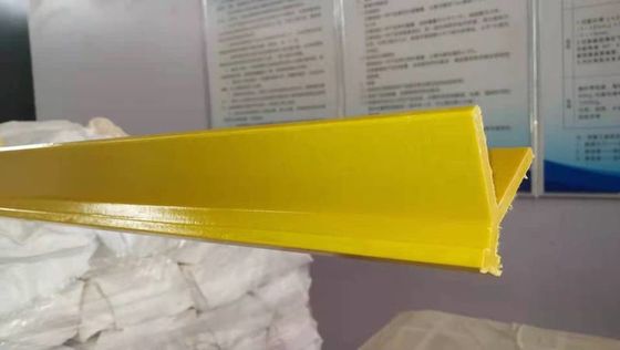 Angle Y Shape FRP Pultruded Profiles Chemical Perservation