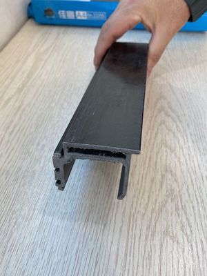 50mm U Shape Plastic Angle FRP Pultruded Profiles Electric Insulation