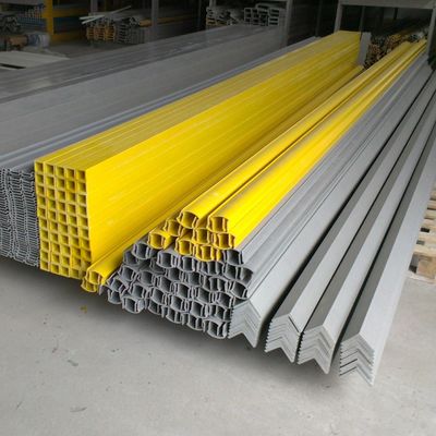 Straight L Angle Frp Pultrusion Profile For FRP insulation, degree GPO-3